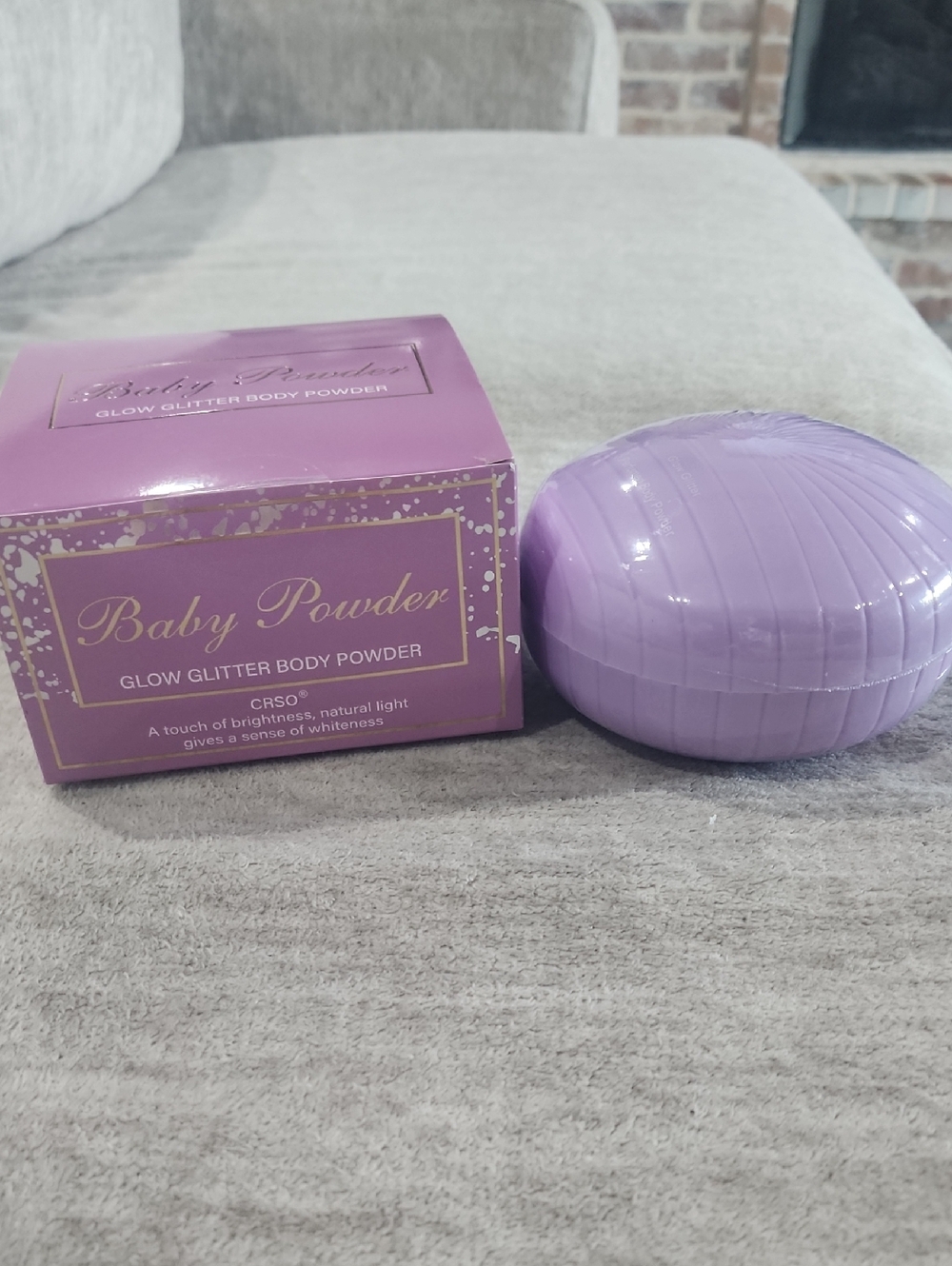 NWT Glow Glitter Body Powder